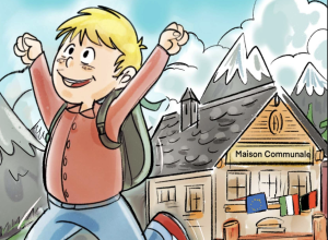 Communitas racines et identité illustrazione di Fabio Roveyaz