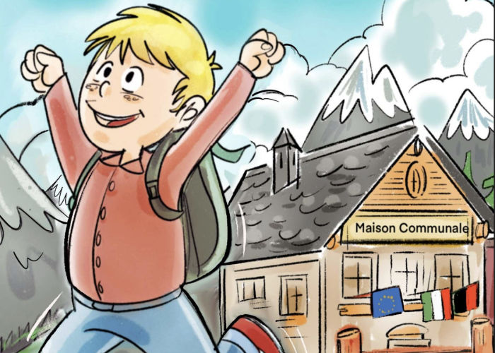 Communitas racines et identité illustrazione di Fabio Roveyaz