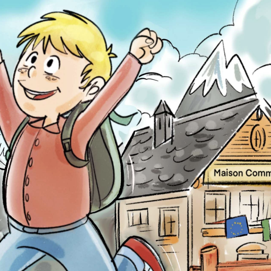 Communitas racines et identité illustrazione di Fabio Roveyaz