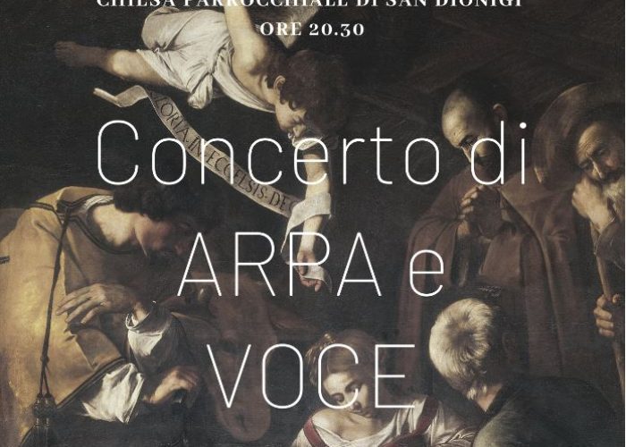 Concerto di Arpa e voce locandina