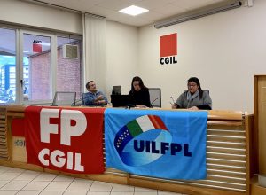 Conferenza stampa CGIL UIL sciopero generale