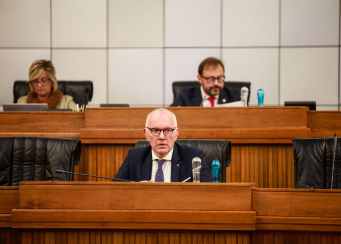 Consiglio Regionale- Renzo Testolin - Ph Nicole Jocollé