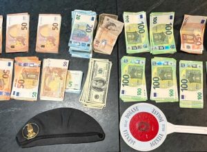 Contante sequestrato