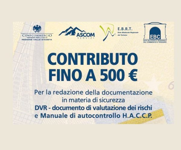 Contributo Confcommercio Vda