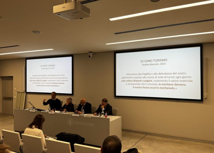 Convegno Overtourism all'Univda