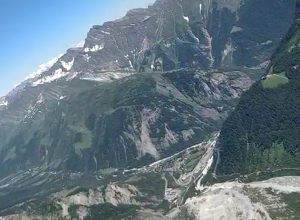 sorvolo aliante monte bianco