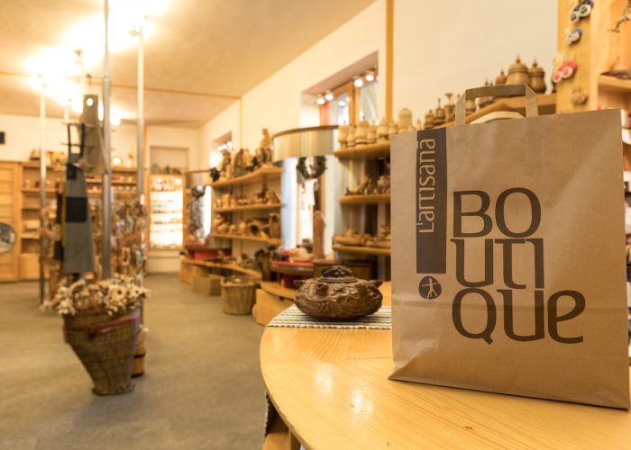 La boutique de L’Artisanà di Aosta