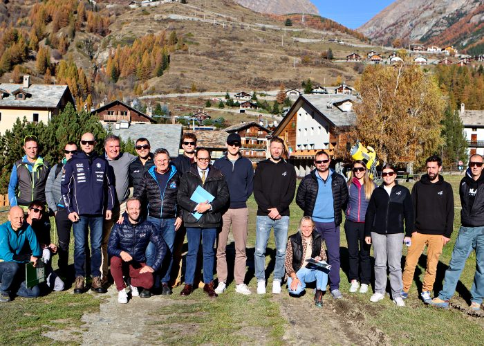 Coop Fis CrossCountry World Cup, Cogne (ITA), //, Fis e Infront inspection, photo credit: