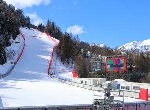 Fis Ski World Cup, La Thuile (ITA), //, ultimi preparativi nella zona del traguardo, photo credit: