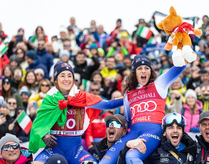 Coppa del mondo sci La Thuile Sofia Goggia Federica BrignonePH Roberto Roux