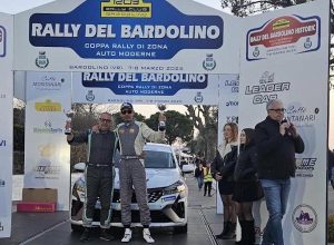 Corrado Peloso Paolo Carrucciu Rally Bardolino