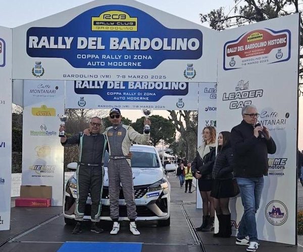 Corrado Peloso Paolo Carrucciu Rally Bardolino