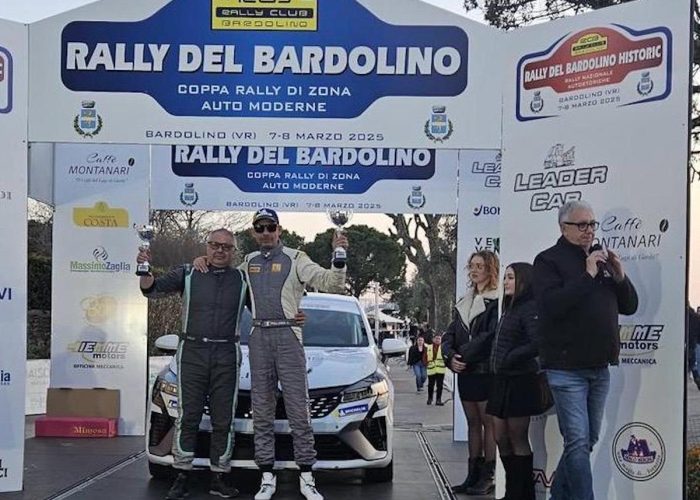 Corrado Peloso Paolo Carrucciu Rally Bardolino