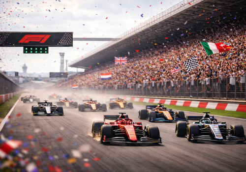 Formula 1 - Immagine creata con l'AI