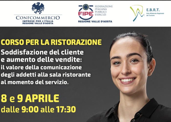 Corso Ristorazione Confcommercio