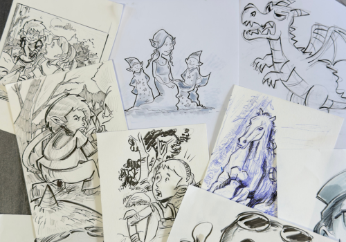 Corso illustrazione - Colori Locatelli - Fabio Roveyaz