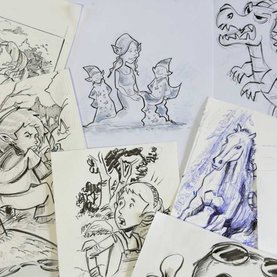 Corso illustrazione - Colori Locatelli - Fabio Roveyaz