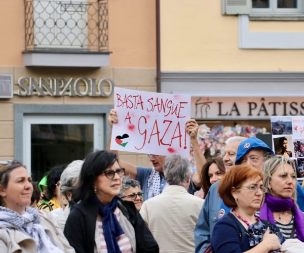 Corteo per Gaza Foto di Nicole Jocollé