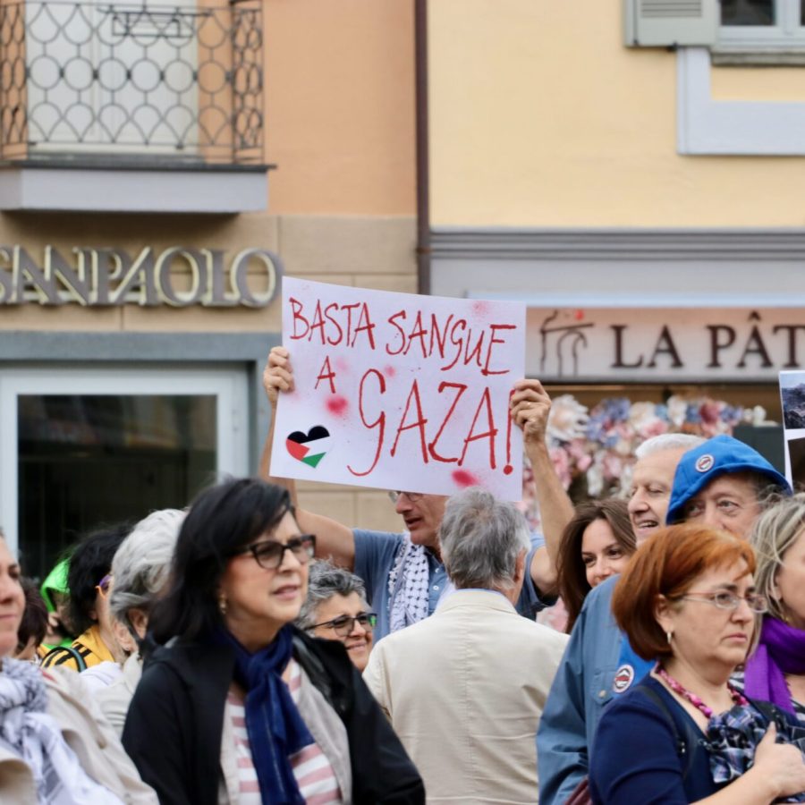 Corteo per Gaza Foto di Nicole Jocollé