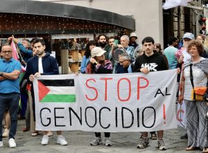 Corteo per Gaza Foto di Nicole Jocollé