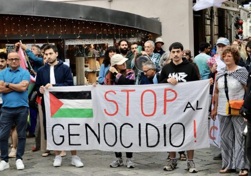 Corteo per Gaza Foto di Nicole Jocollé