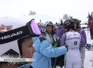 Crans Montana discesa annullata