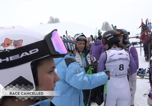 Crans Montana discesa annullata