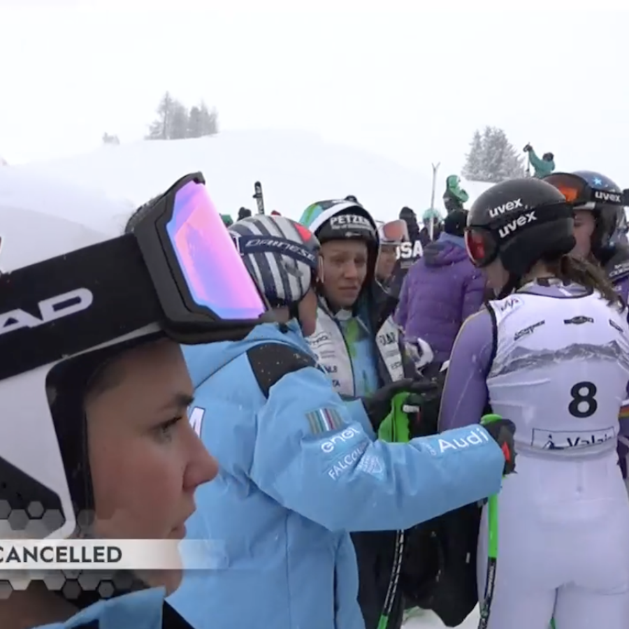 Crans Montana discesa annullata