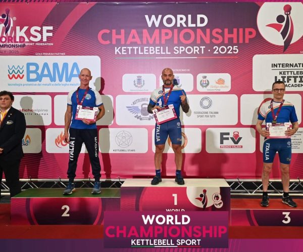 Cristiano Arbenson argento mondiali kettlebell