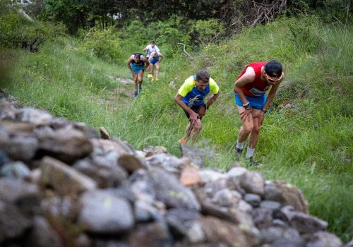 Cronoscalata Introd Les Combes foto Davide Verthuy