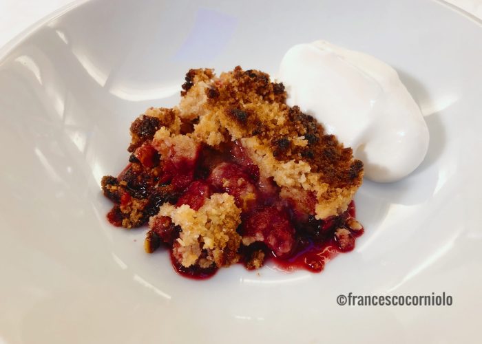 Crumble ai frutti di bosco