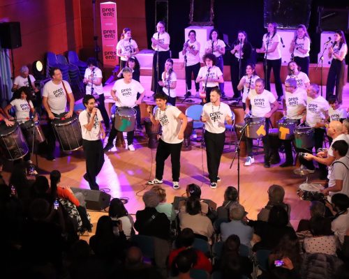 D+ Tamtando e coro Mazì Present! festival inclusivo Foto Alice Dufour