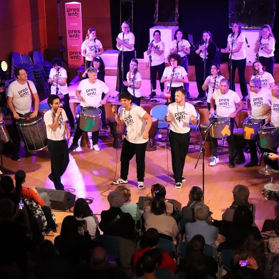 D+ Tamtando e coro Mazì Present! festival inclusivo Foto Alice Dufour