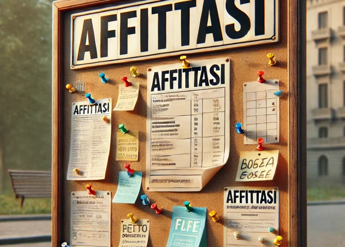 Affittasi - Immagine creata con l'AI