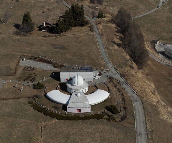 Osservatorio Saint-Barthélemy - Credit: cortesia Luigi Cinalli-Monte Bianco Droni per la Fondazione Clément Fillietroz-ONLUS