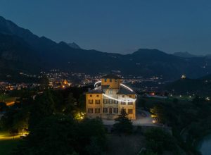 Accensione orbita al castello Gamba