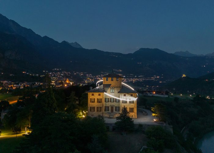 Accensione orbita al castello Gamba
