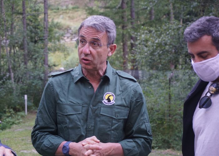 Il Ministro dell'Ambiente Sergio Costa al Parco nazionale del Gran Paradiso