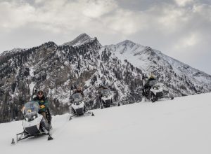 motoslitte elettriche Parco Gran paradiso