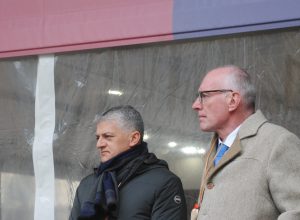 L'assessore Luigi Bertschy ed il presidente Renzo Testolin