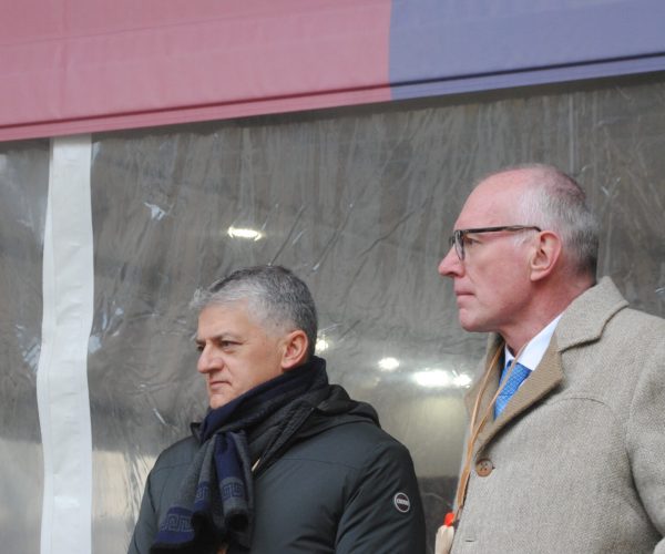 L'assessore Luigi Bertschy ed il presidente Renzo Testolin