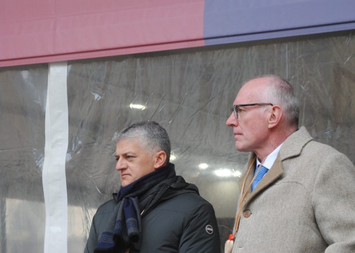 L'assessore Luigi Bertschy ed il presidente Renzo Testolin