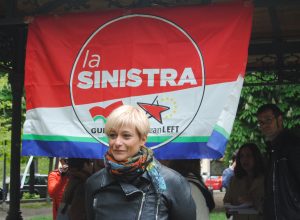 La candidata alle Europee per La Sinistra Chiara Giordano