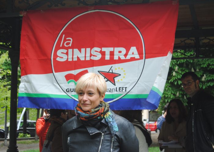La candidata alle Europee per La Sinistra Chiara Giordano