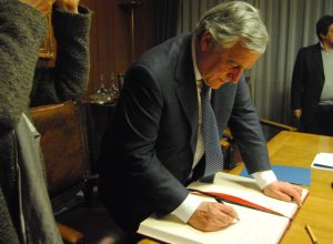 Il Presidente del Parlamento europeo Antonio Tajani ad Aosta