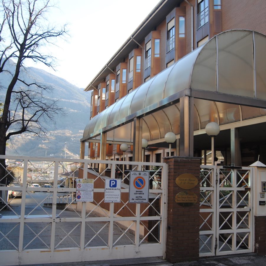 La Casa di riposo JB Festaz, ad Aosta