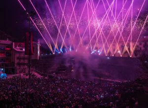 Carnevale di Pont-Saint-Martin - I fuochi d'artificio - Foto di Simone Fortuna