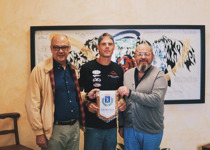 Da sx Paolo Asti Nicolas Locori Ivan Parasacco