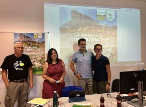 Da sx Paolo Meneghini Jeanne Cheillon Marco Soggetto e Annamaria Gremmo