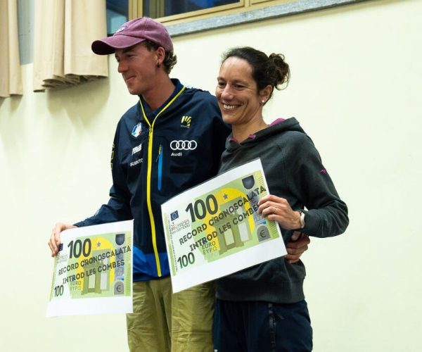 Cronoscalata Introd Les Combes, Introd (ITA), //, Daniel Thedy e Charlotte Bonin, photo credit: Federica Fornaro